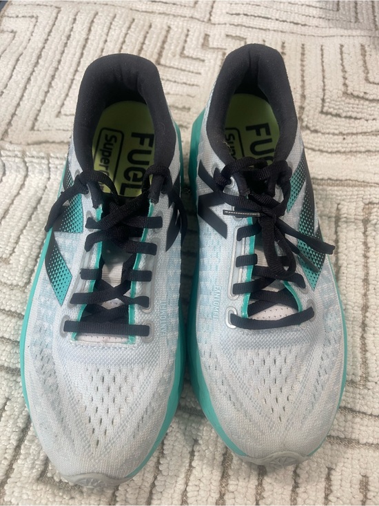 New Balance Shoes - New Balance Women's Light Blue and Teal FuelCell Running Sneakers